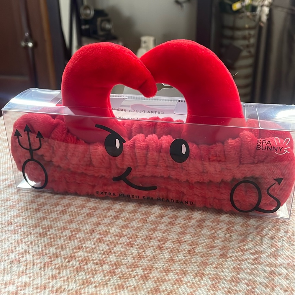 NIB - little devil plush headband